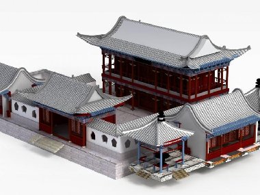 古代建筑场景沙盘模型制作公司